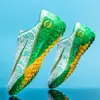 Zapatos de fútbol para hombre, de clavos largos, para niños y adolescentes, zapatillas deportivas para estudiantes, zapatillas de entrenamiento de competición
