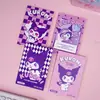 Notas Adhesivas Lindas para Mascotas Kuromi Bloc de Notas Adhesivas Combinado Formato Grande Notas Adhesivas Reutilizables Cuaderno Planificador