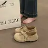 Recién llegado: Zapatos Birkenstock Gruesos con Plataforma para Mujer, Aumentadores de Altura, Lazo, Modelo Primavera 2026, Zapatos Mocasín de Uso Doble