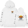 Sudadera con Capucha Estampada de Luffy de One Piece de Amazon para Hombre y Mujer