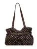 Relajado, plisado, diseño de lunares, nueva colección 2026, fresco y elegante, gran capacidad, bolso tote de moda, bolso de hombro y bolso de axila para mujer