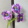 3 tulipas artificiais únicas impressão 3D tulipa segurando flores arranjo de flores de casamento salão de casamento flores artificiais atacado