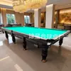 Mesa de Bilhar Russa para Uso Doméstico, Mesa de Snooker, Mesa Russa, Mesa de Bilhar Americana Padrão para Adultos, Conjunto de Mesa de Bilhar