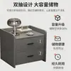 Mesita de Noche para Dormitorio del Hogar 2026 Nuevo Simple Moderno Pequeña Mesita de Noche Habitación de Alquiler Estante de Almacenamiento Simple Armario de Almacenamiento