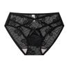 Cosas Privadas Dulces Bragas de Encaje Hueco Sexys para Mujer Malla Transparente Cintura Baja Pura Deseo Braguitas de Mariposa para Mujer