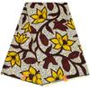 Tecido de Poliéster Estilo Nacional Africano Estampado Batik Tecido de Cera Flor Kent Dupla Face Tecido para E-commerce Transfronteiriço Comércio Exterior