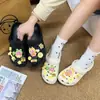2025 Moda Linda Abeja Rubí Moda Accesorios Lindos Zuecos DIY Desmontable Versátil Hebilla de Zapato