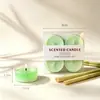 Velas tipo réchaud, pequenas velas coloridas, velas perfumadas artesanais de alta qualidade para decorações de casamento e aniversário