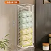 Organizador Mágico de Sacolas de Cozinha de Grande Capacidade Montado na Parede, Dispensador de Sacolas Conveniente, Caixa de Armazenamento de Sacolas Plásticas