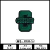 Adesivos de Tecido Bordados com Letras Ab Fabricante Atacado de Pronta Entrega Roupas Bolsas Etiquetas Bordadas para Computador Adesivos de Patch Decorativos Acessórios