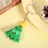 Chaveiro de Natal de Celebridade da Internet Pingente Desenho Animado Bolsa Chaveiro de PVC Presente Criativo de Natal Argola de Chaveiro Pequeno Presente