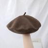 Boina de Lã Australiana Chapéu de Alta Qualidade para Mulheres Inverno Versátil Estilo Coreano Moda Casual Quente Boina de Pintor