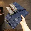 Jeans Gruesos de Otoño para Hombre 2025 Nuevos Elegantes Elásticos Ajustados Rectos Versátiles Jeans Ajustados