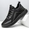 Sapatos Masculinos Transfronteiriços, Sapatos Casuais Confortáveis com Cadarço, Bico Redondo Moderno, Estilo Celebridade da Internet, Leves e Respiráveis, Tênis Esportivos Masculinos para Atacado
