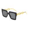 Nuevas Gafas de Sol de Calle de Marco Grande Estilo Cadena de Personalidad de Moda, Gafas de Sol de Sombrilla de Moda Venta Directa Transfronteriza Europea y Americana