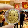 Pegatinas para Teléfono Móvil Serie Nueva Año del Caballo de Oro Puro 999 con Adhesivo Trasero que Contienen 2mg de Oro, un Regalo para Amigos en su Cumpleaños