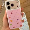 Funda de pastel de estrellas para pantalla completa adecuada para Apple 17 Pro Max, iPhone 18, 15, 16, anticaída, diseño simple para niñas