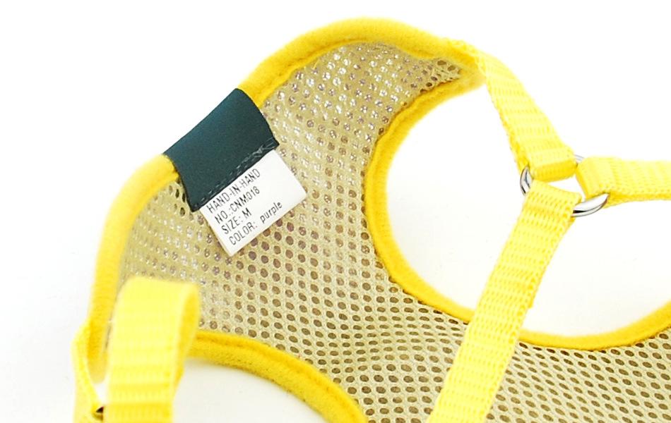 pet products harness vest mesh