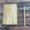 Palillos desechables a granel sin empaque, palillos redondos para llevar, palillos convenientes para restaurantes, palillos sanitarios comerciales, palillos sueltos con envío gratis