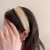 Diadema de Paja Tejida de Rafia de Ala Ancha Estilo Vacaciones de Verano para Mujer Diseño de Nicho Alta Presión Craneal Adornos para el Cabello Diadema Tejida de Paja