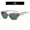 Nuevas Gafas de Sol Boomerang Adelgazantes Negras de Montura Cuadrada Estilo Europeo y Americano para Mujer, Protección Solar y UV de Alta Gama, Gafas de Sol de Moda para Mujer