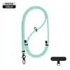 Correa de Cámara Popular de Color Sólido Cruzada Ajustable Cordón para Teléfono Móvil Exterior Antiperdida Larga Correa Trenzada Cadena para Teléfono Móvil