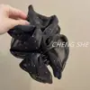 Pinza grande para el pelo estilo coreano con volantes de plátano, elegante y esponjosa, adecuada para ir al trabajo, no daña el cabello, accesorio de pelo simple