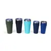 Taza de coche de doble capa de acero inoxidable personalizada con pajilla, aislada para mantener las bebidas calientes o frías, vaso de cerveza resistente al hielo, taza termo portátil para coche