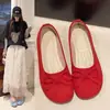 Sapatos Rasos Estilo Fada para Combinar com Saias, Sapatos Baixos com Laço Estilo Francês para Mulheres, Novos Mocassins de Solado Macio para Primavera e Outono 2026