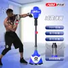 Treinador de Boxe Bola de Velocidade Doméstica Adulto Crianças Saco de Pancadas Vertical Acertar Rebote Bola de Esquiva Alvo de Reação para Alívio de Estresse