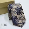 Lugar venta al por mayor corbata de seda de poliéster para hombre formal de negocios novio ventas tienda 4S corbata de traje de flecha 6cm