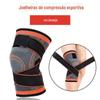 Esportes Pressurized Knee Pads Running Riding Basketball Strap Knee Pads Breathable Winding Knee Pads Nylon Climbing Bandages Knee Pads
