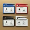 En Stock, Mercado Americano, Abrecartas Insertable en Tarjeta, Cortador de Tarjetas de Visita, Abrecartas Multifuncional