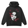 Moletom com Capuz Stewell BTS Bangtan Boys Floco de Neve Lavado Masculino, Moletom de Casal para Comércio Exterior, Moderno