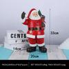 Venda imperdível de bonecos de Papai Noel, enfeites de chapéu de Natal, decorações de Natal, arranjo de atmosfera de resina para presente