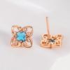 Joyería de trébol de cuatro hojas de estilo coreano con diseño de nicho, lujo ligero, estilo frío, moda, joyería de moda, superventas en Little Red Book