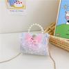 Nova bolsa infantil da moda Chanel estilo princesa bolsa menina fofa bolsa mensageiro bolsa bebê Net Red moda