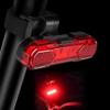 Luz Trasera de Bicicleta Carga USB Impermeable Equipo de Ciclismo al Aire Libre Cob Alto Brillo Luz de Ciclismo Nocturno Luz de Advertencia de Seguridad