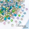 4mm Corazón Pequeño Mini Popular Joyería para Uñas Punto Inferior Diamante Súper Brillante Forma Especial Diamante para Uñas Decoración de Uñas Portátil Venta al por Mayor