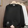 Sudadera de Cuello Redondo para Hombre Primavera Otoño Estilo Nuevo Casual Holgada Versátil Chicos Adolescentes Casual Deportivo Top