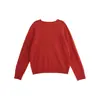 Suéter de Punto de Lana 100% Australiana, Cuello Redondo, Otoño Brillante, Multicolor, Holgado, Suave y Esponjoso, para Mujer