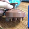 Herramienta para lavar el cabello temu masajeador del cuero cabelludo peine para champú cepillo para el cabello masajeador peine de silicona rascador del cuero cabelludo