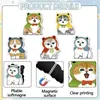 DXCT023 Marcador Magnético Plegable Transfronterizo para Registros de Lectura con Lindo Patrón de Gato que se Transforma Marcador Magnético Decorativo