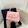 Bolsa de Mão Texturizada Estilo Coreano Bolsa Baguete Feminina 2026 Nova Tendência Moda Fivela Simples Bolsa de Ombro Casual Bolsa Transversal