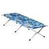 Cama Portátil Dobrável de Um Dobra Personalizada Fácil de Guardar Estilo Acampamento ao Ar Livre Linha Cama Simples para Acompanhante Almoço de Escritório