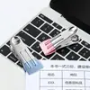 Clip Plano de Boca Ancha Recubierto para Colgar Clips a Prueba de Viento Clips sin Marca para Ropa Pinzas de Metal Hierro para Secar Ropa en Casa