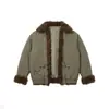 Parka acolchada estilo coreano para niñas 2026 Invierno Nueva llegada Chaqueta gruesa con cuello de pelo para niñas Abrigo de algodón elegante Casual