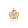 Populares en Europa y América, estos pendientes de botón de circonita cúbica de nicho para mujer presentan un diseño minimalista, estilo de aro simple y un acabado dorado, ofreciendo un look sofisticado para el uso diario.