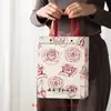 Caja de Regalo Rosa Roja Oscura de Yunnan Rosas Comestibles Liofilizadas Té de Flor de Rosa con Borde Dorado Universal Caja Vacía