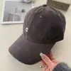 Boné de Baseball Feminino, Novo Estilo Outono, Aba Larga Simples, Circunferência da Cabeça Grande, Parte Superior Macia, Boné Bico de Pato, Faz o Rosto Parecer Menor, Chapéu Vintage Lavado